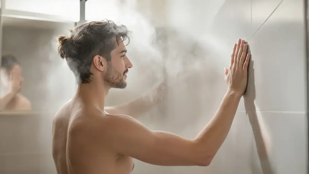 Dodržujte tuto teplotu ve sprše pro zachování své pohody